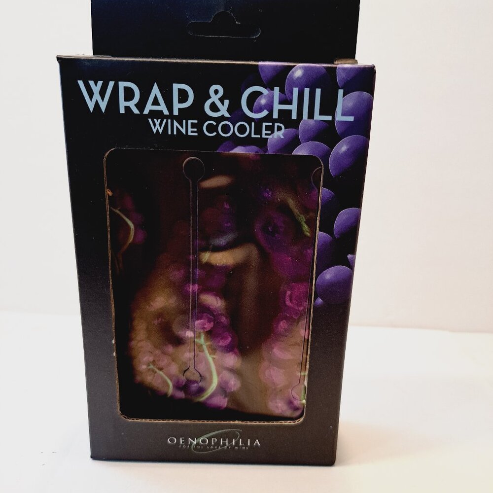 Oenophilia Wine Cooler Wrap and Chill Grape Design